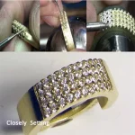 The Ring-Making Process of Closely Setting