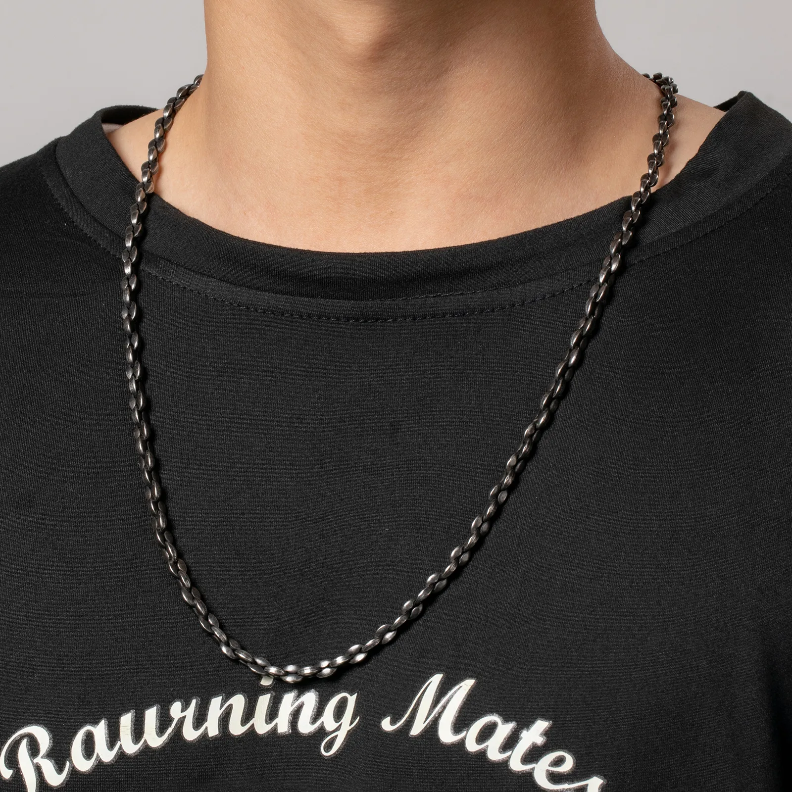 Stainless steel wheat chain necklace OEM partner