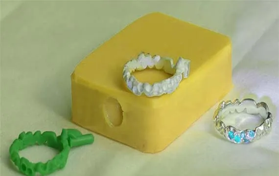 custom stainless steel ring process-- Mold Making