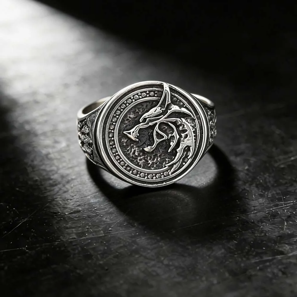 custom stainless steel signet ring manufacturer