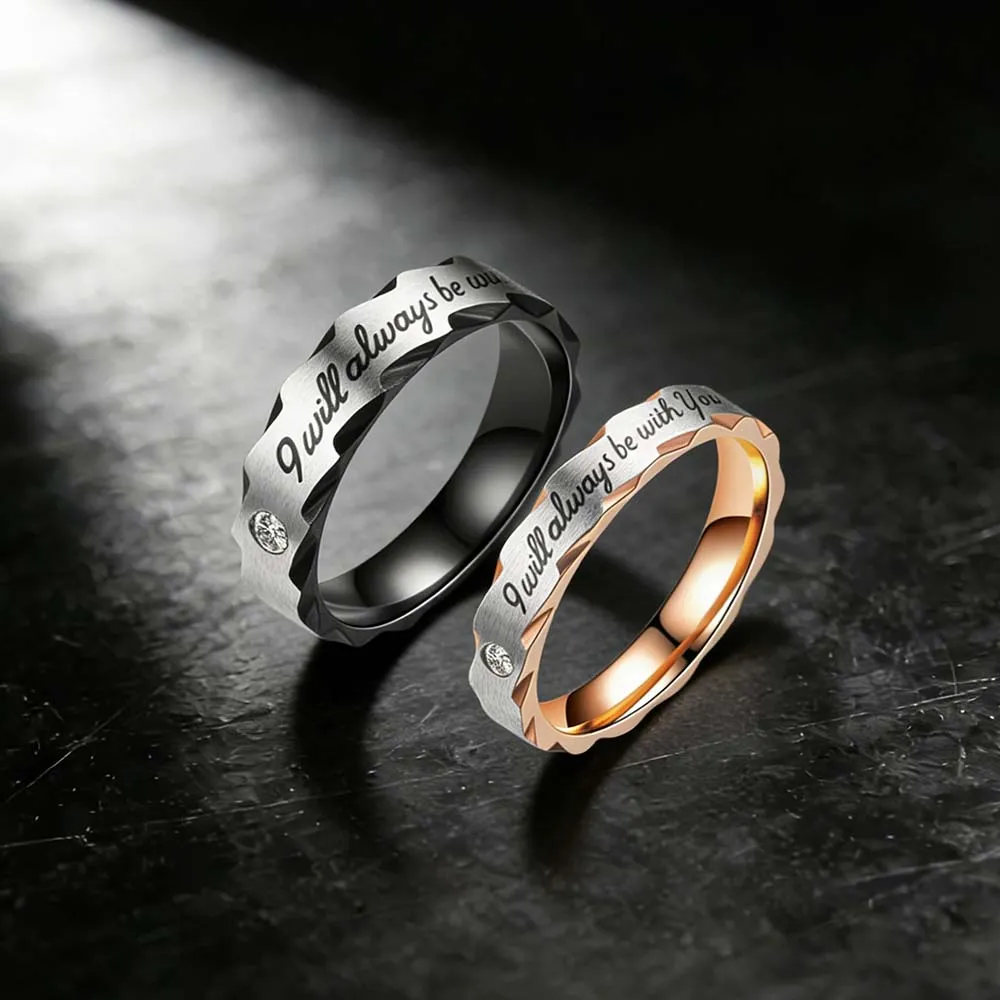 stainless steel couple ring