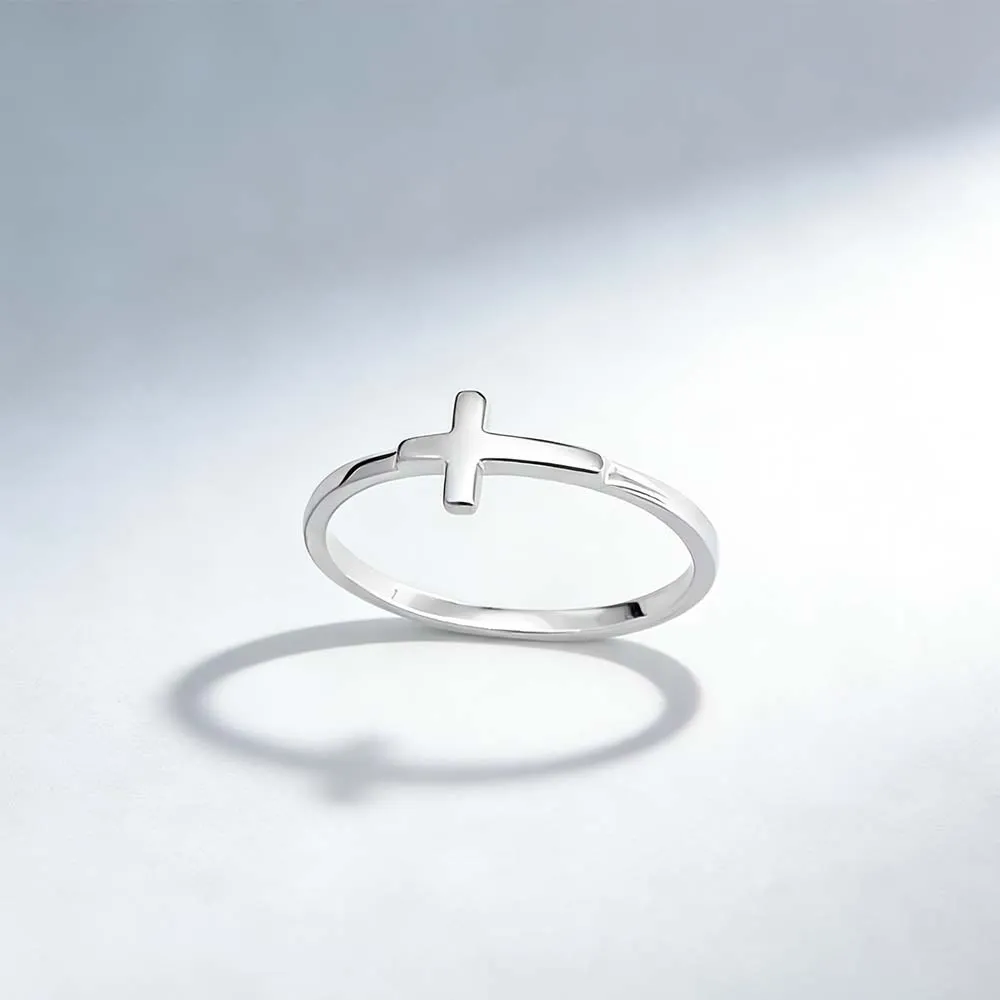 stainless steel cross ring