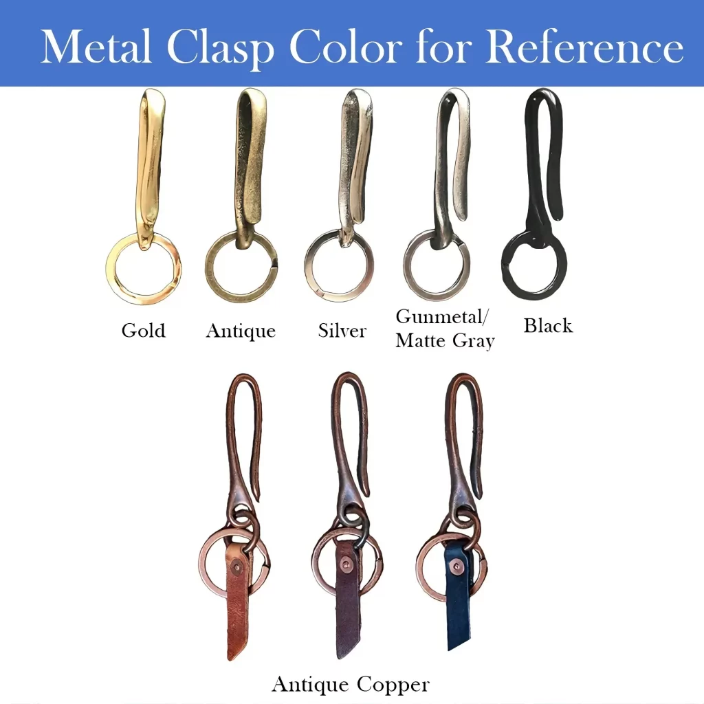 Metal clasp color for OEM/ODM service support