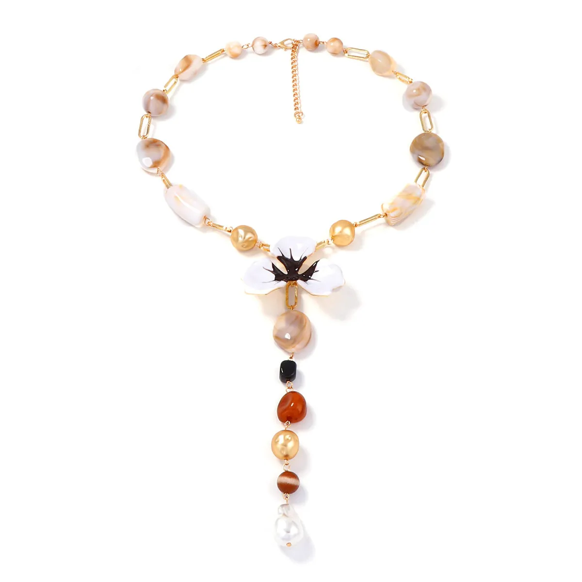 Zinc-alloy Ins Necklace Jewelry Manufacturer