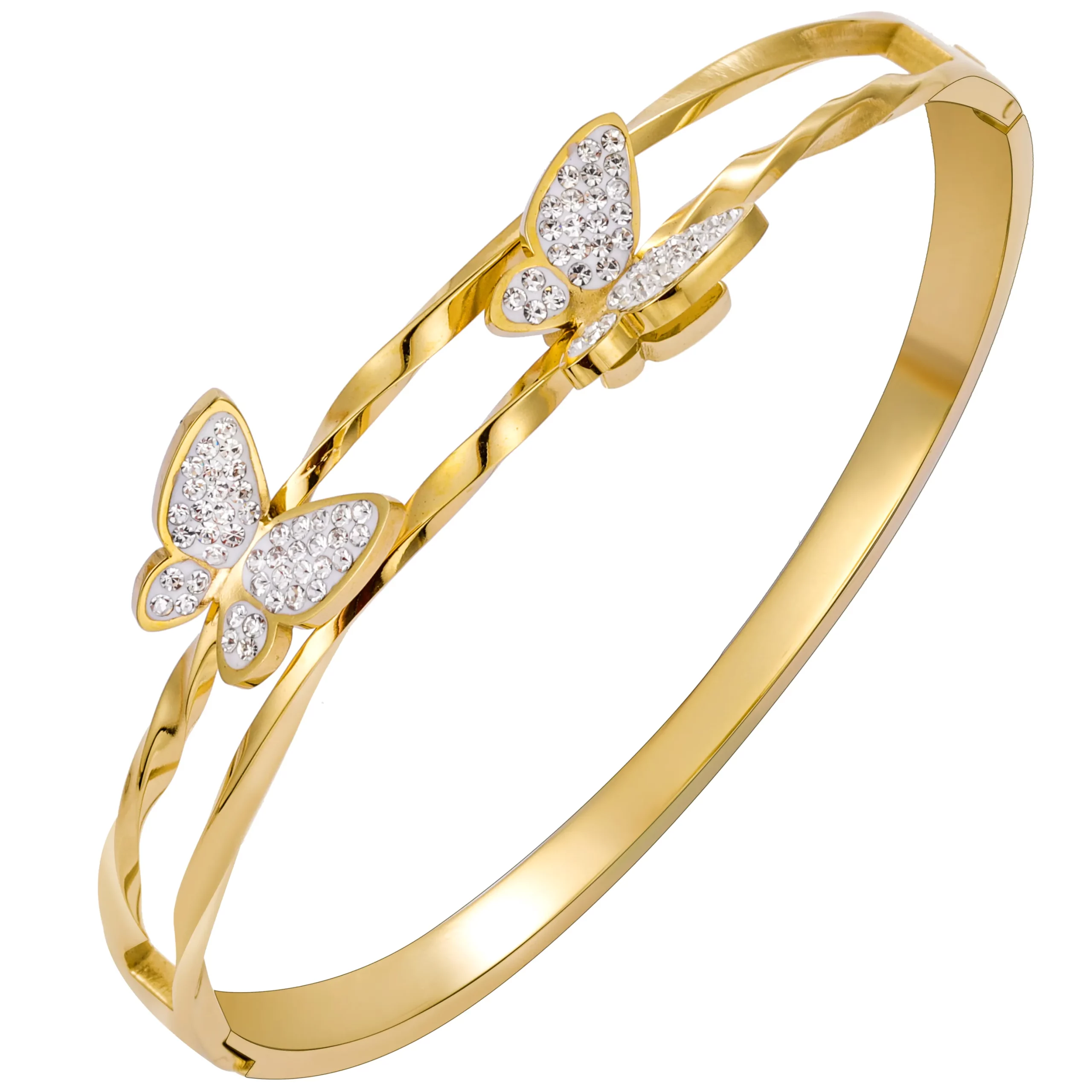 OEM Partner Butterfly Bangle Bracelet Custom Jewelry Manufacturers