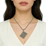 Direct factory 316L stainless steel vintage bible book locket necklace for women