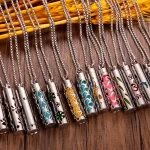 Direct source customize color of perfume locket necklace manufacturing