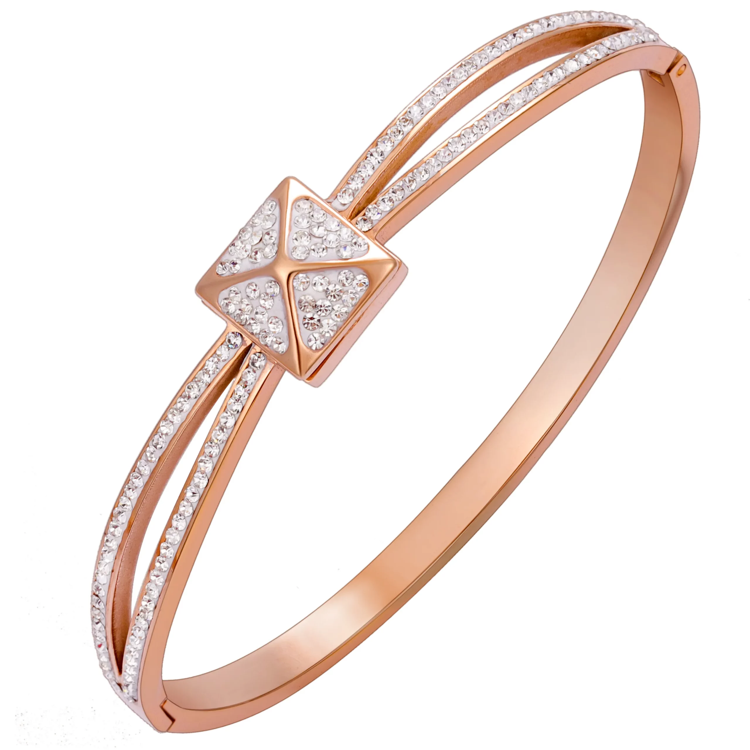 OEM Partner Double Strand Bangle Bracelet Custom Jewelry Manufacturers