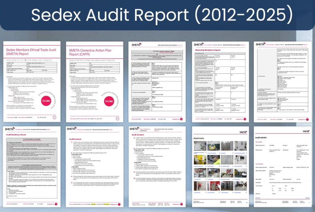 Trusted Haosen Jewerly Factory SMETA Audit Report