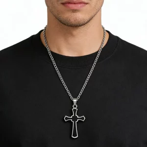 Male cross ashes memorial locket necklace supplier for wholesalers