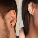 Men and Women Wearing Ear Clip for Jewelry Brand