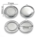 ODM size of stainless steel oval locket necklace handmade for retailers