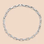OEM partner stainless steel anchor chain necklace for businesses