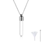 OEM round bottom straight tube urn locket necklace for brands