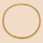 OEM stainless steel heavy Cuban chain necklace manufacturer