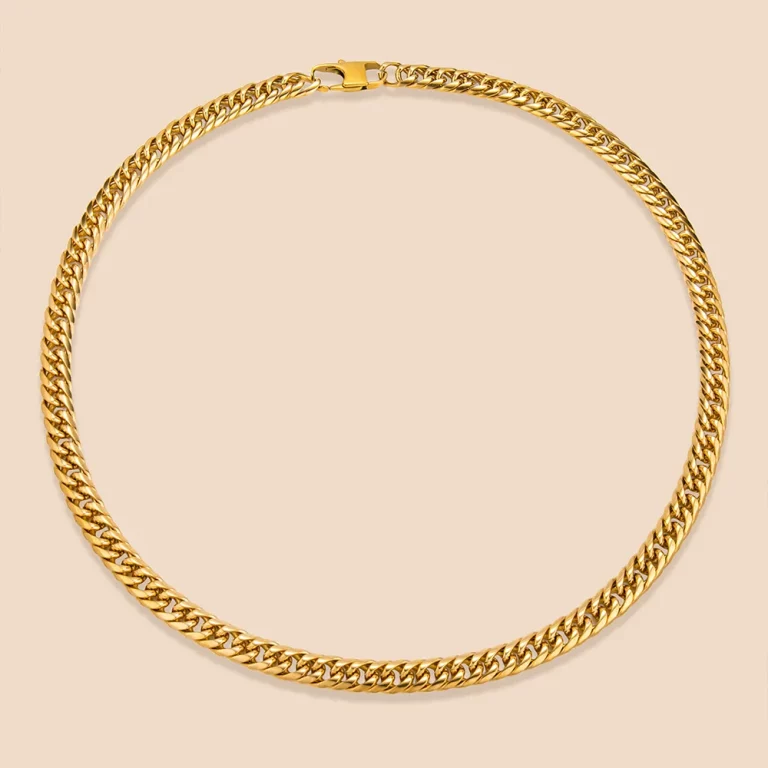OEM stainless steel heavy Cuban chain necklace manufacturer
