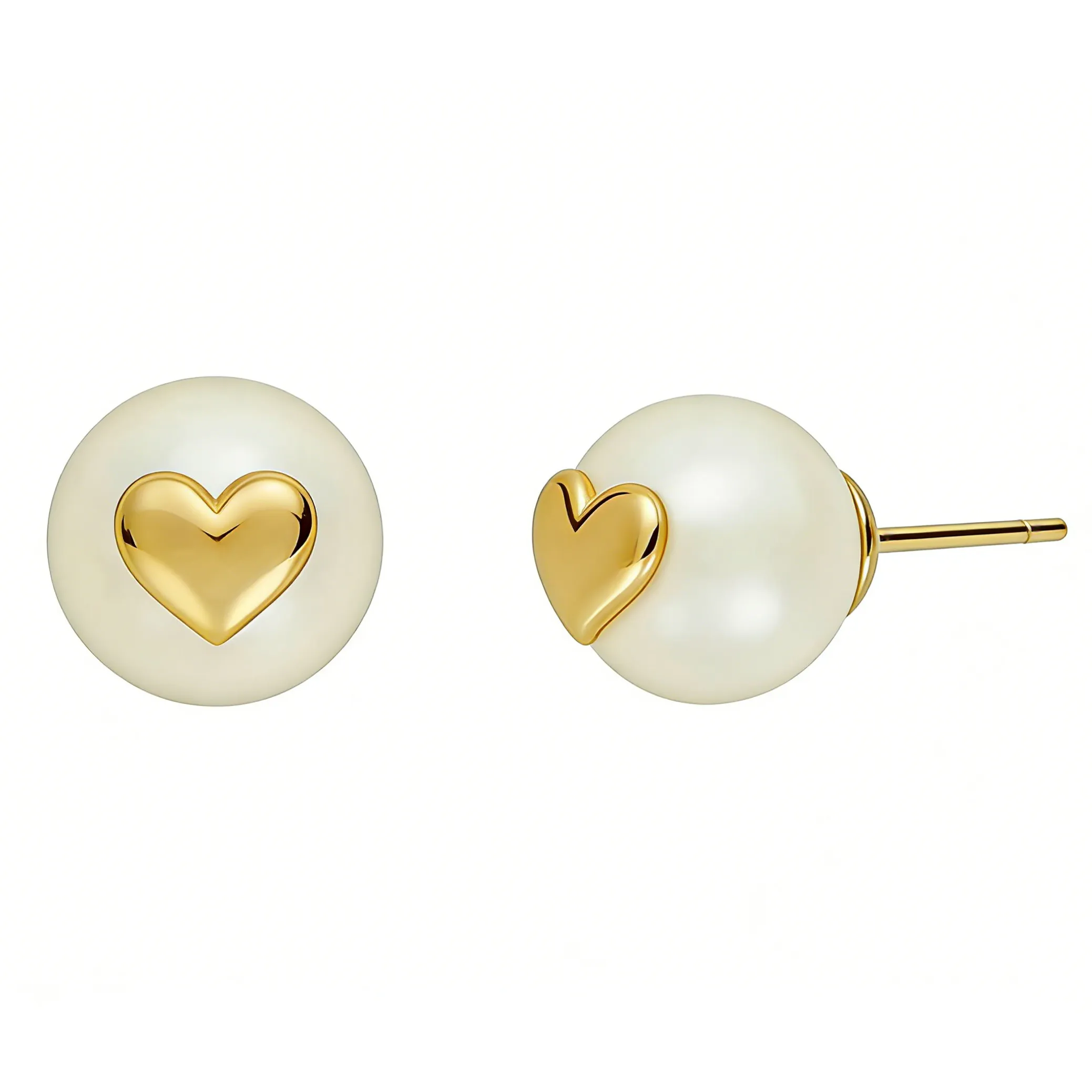 Pearl Stud Earrings Private Label Custom Jewelry Manufacturer Wholesaler