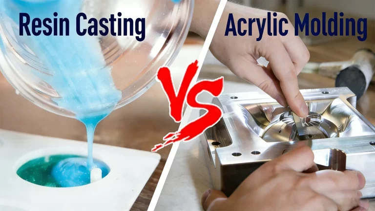 Resin casting outperform acrylic molding jewelry manufacturing direct factory