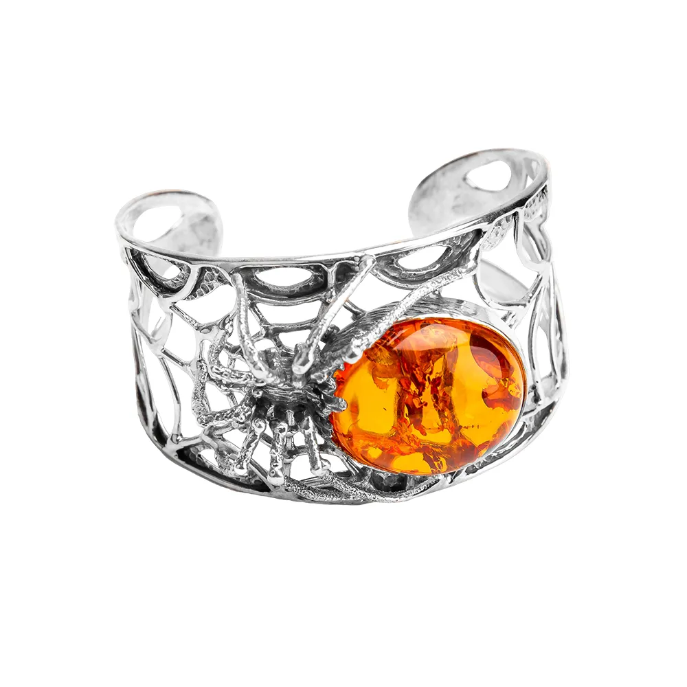 Spider resin metal cuff manufacturing for brands