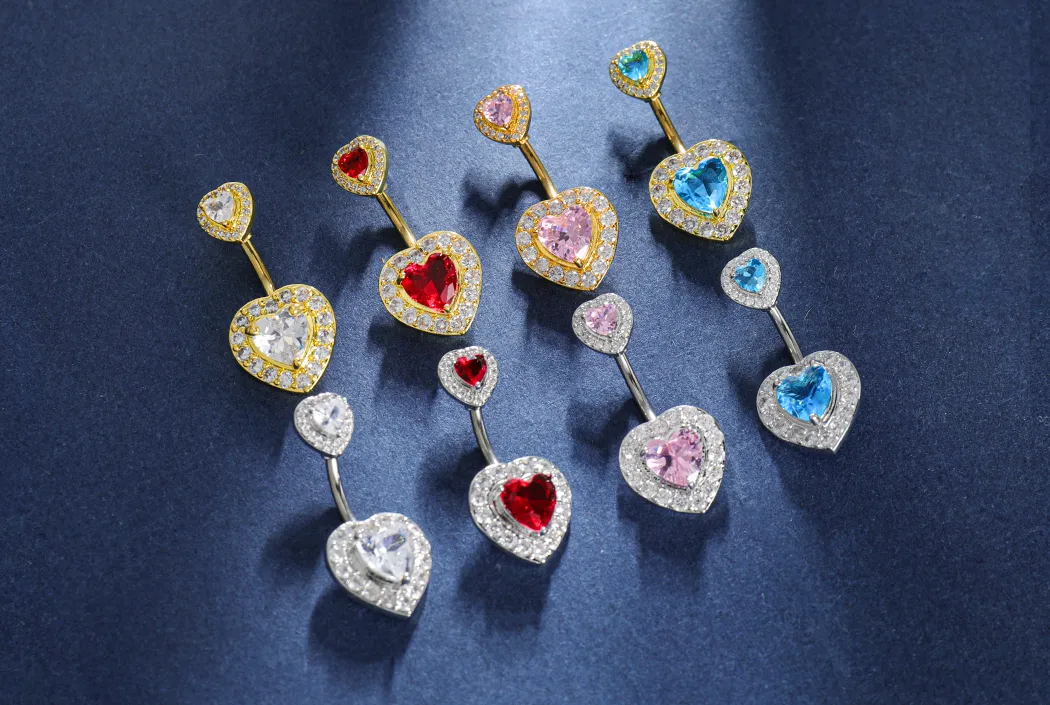 Bespoke Titanium Navel Piercing Jewelry in Haosen Fashion Jewelry Direct Factory