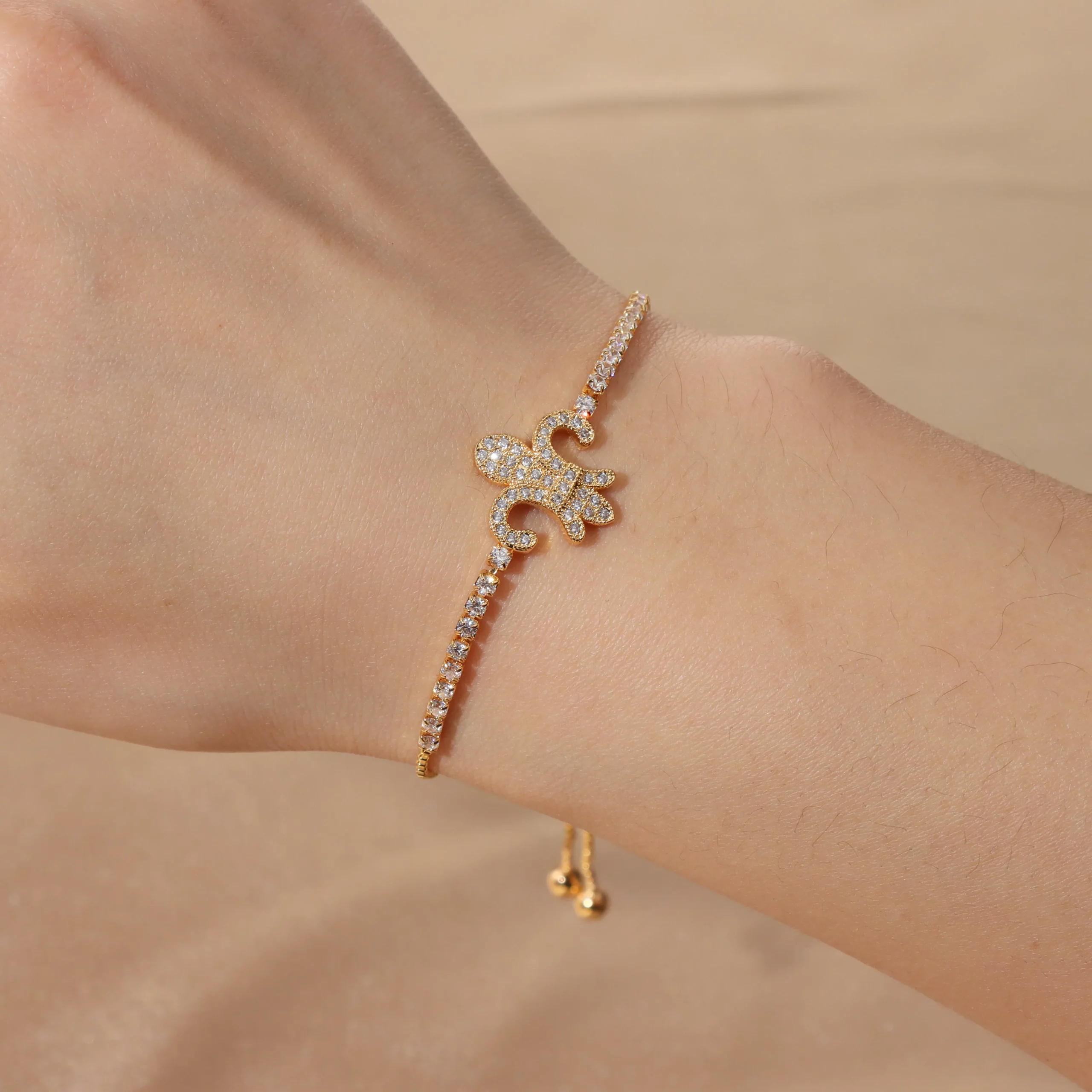 18K Real Gold Bracelet Factory Direct Wholesale