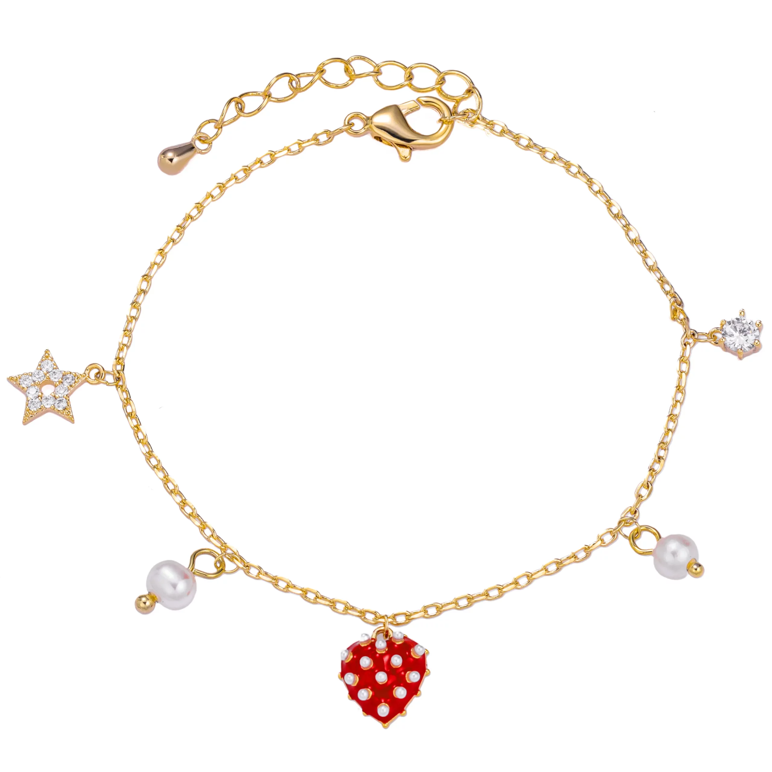 18K Real Gold plating Bracelet Source Factory for Major Retailers