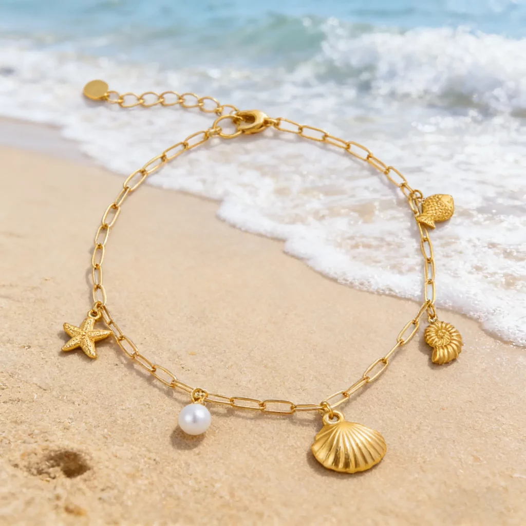 Ocean Collection bracelet exudes a vacation vibe and casual style, suitable for diverse wearers and perfectly tailored to meet the needs of various brands.