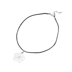 stainless steel shell flower necklace from jewelry supplier