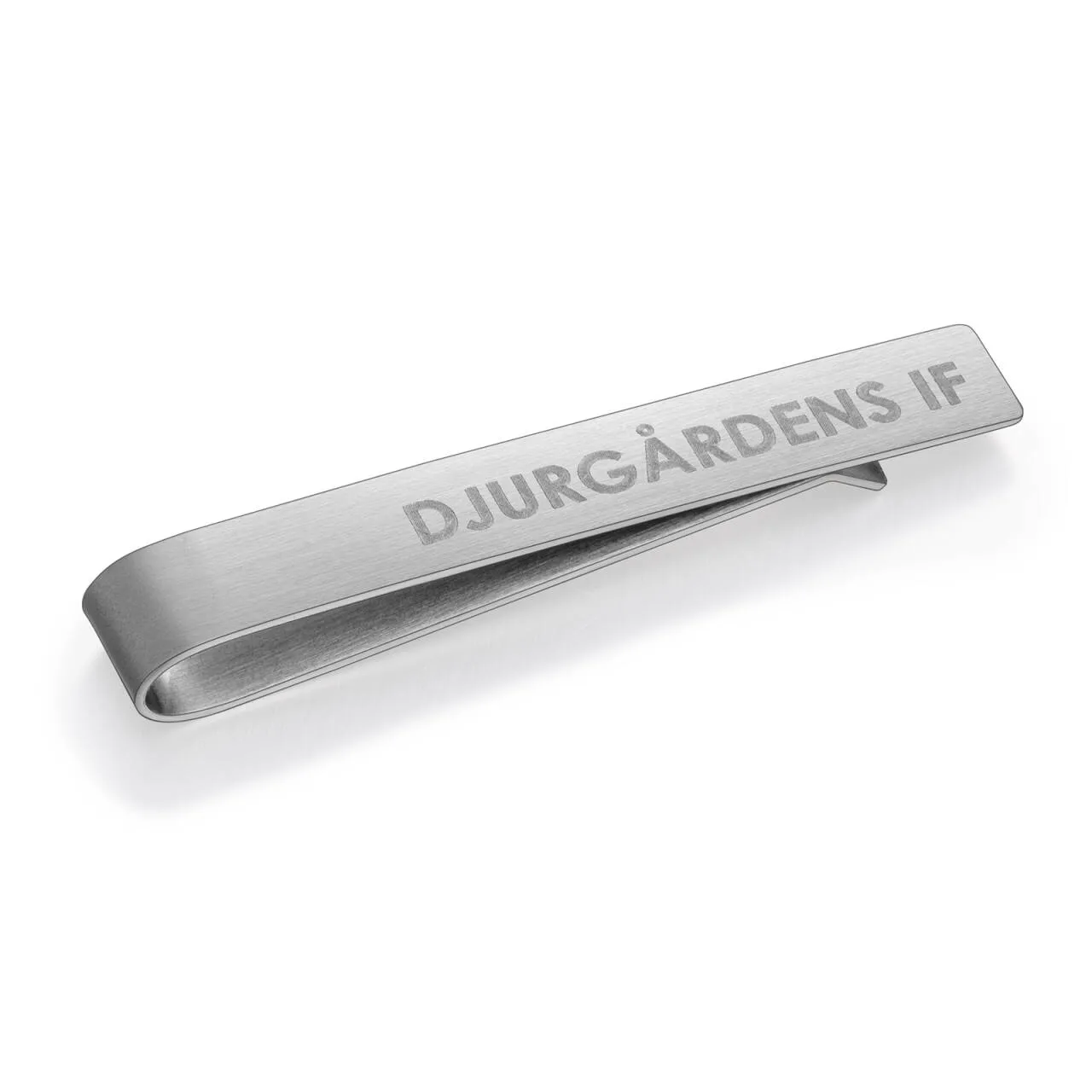 316L Stainless Steel Text Logo Tie Clip-Fashion Jewelry OEM for major retailers