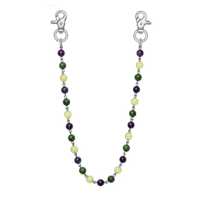 Colorful bead jean chain design draft direct supplier