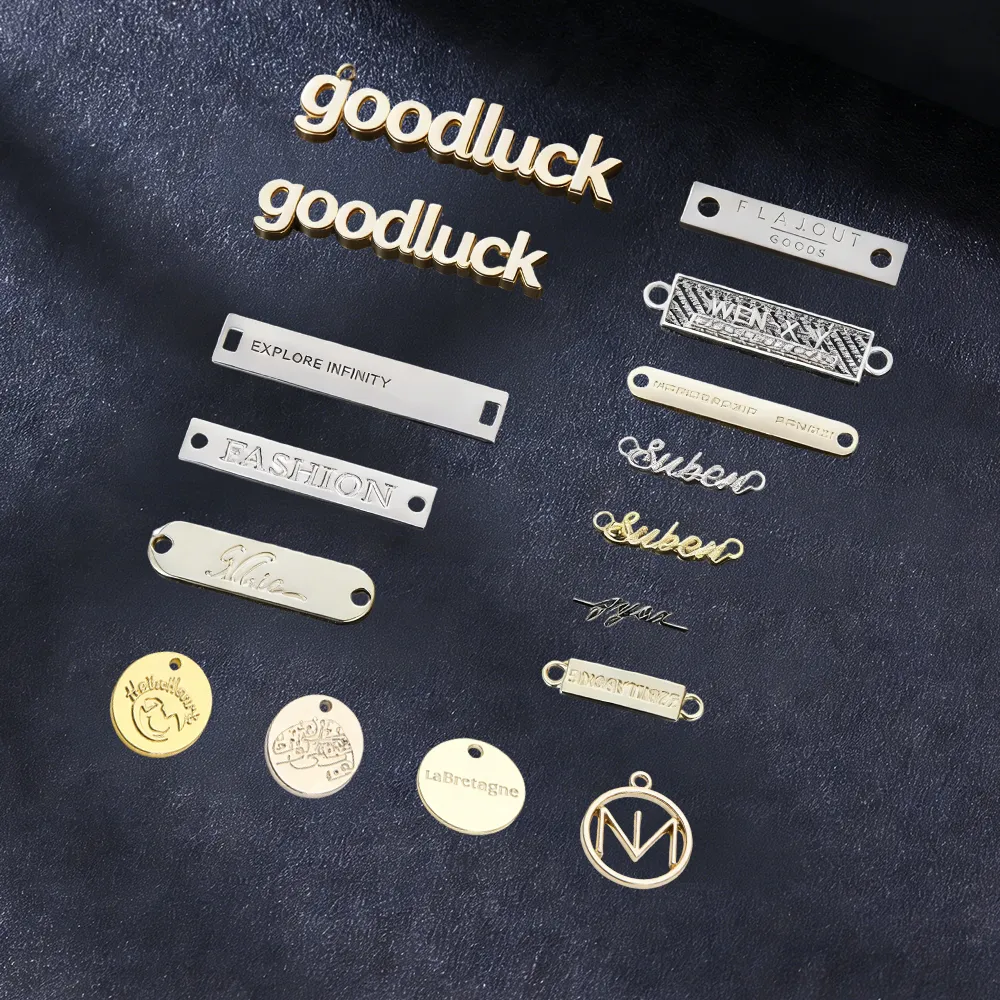 Custom Brand Nameplates for Stainless Steel Leather Bracelets