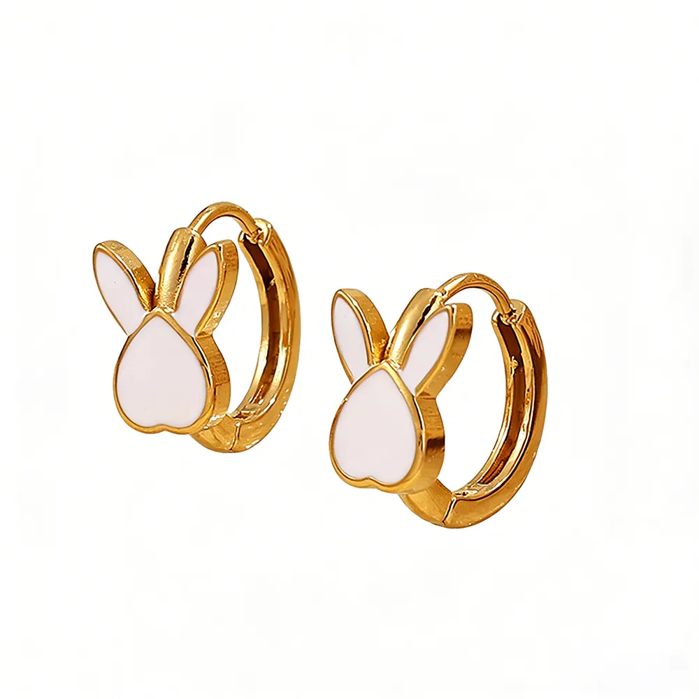 Customized End-to-End Solutions Stainless Steel Enamel Rabbit Hoop