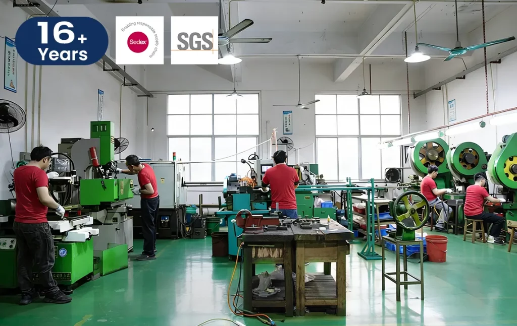 Haosen Jewelry Manufacturing Facility with 16+ Years Experience and SGS Certification for Fashion Jewelry OEM and ODM