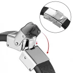 Stainless Steel Eagle Head Leather Bracelet Fashion Jewelry Supplier
