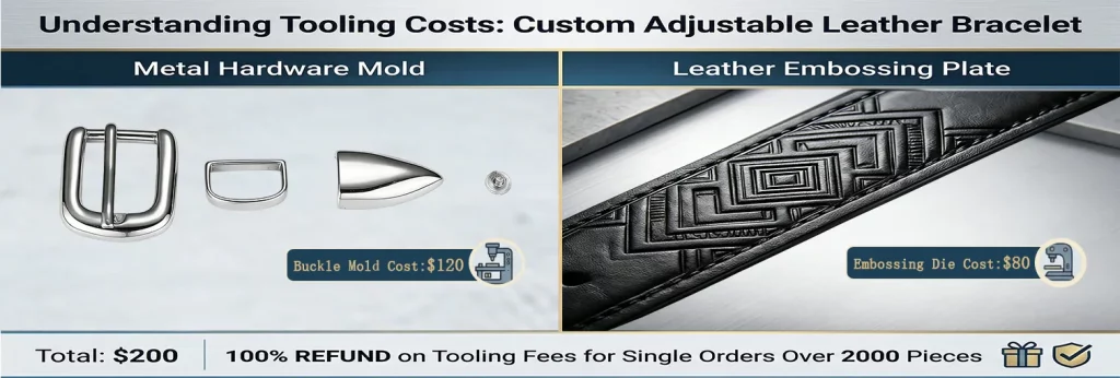 Cost Breakdown for Custom Adjustable Leather Bracelet Molds