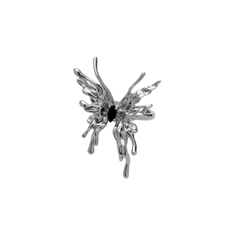 Butterfly Ring 316L Stainless Steel Bulk Ordering B2B Jewelry Manufacturer Wholesale Buyers