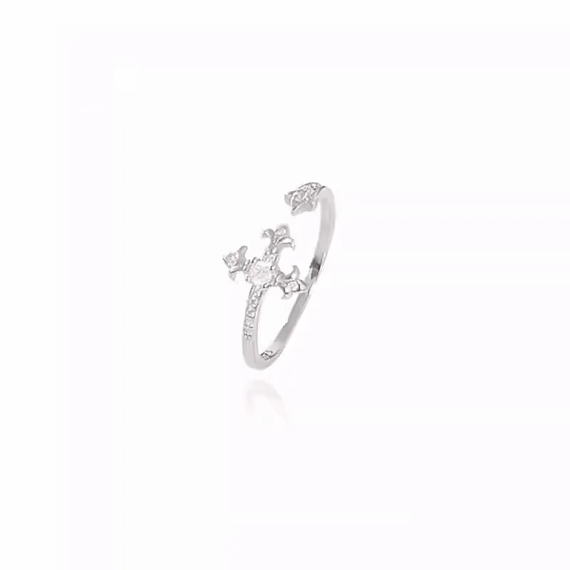 Cross Ring 316L Stainless Steel bespoke oem service b2b jewelry manufacturer for fashion boutiques