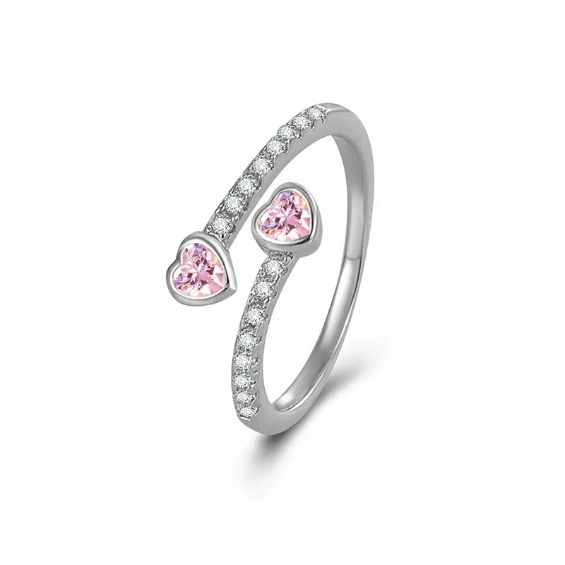 Heart Ring 316L Stainless Steel bulk jewelry supply for independent online sellers