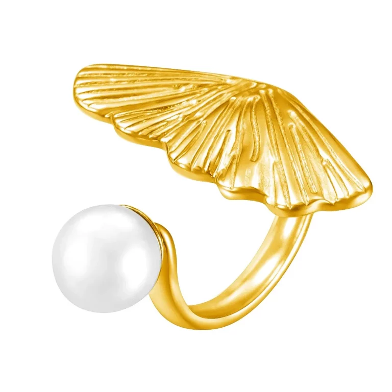 Pearl Ring 316L Stainless Steel bulk customization jewelry source hub for retail chains