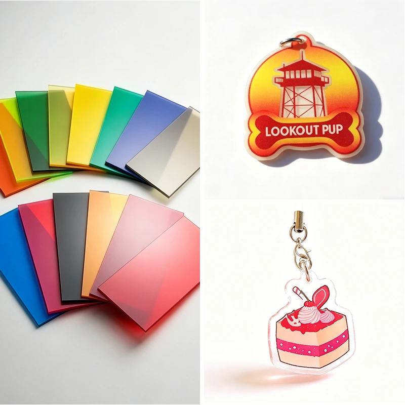 Acrylic material for charm bracelet manufacturing – wholesale acrylic sheet supplier, lightweight and high-clarity polymer for custom charm production