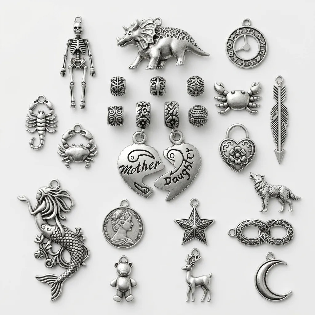 Alloy charm manufacturing guide – lead-free zinc alloy, complex shape capabilities, factory direct OEM, bulk order ready for charm bracelet programs