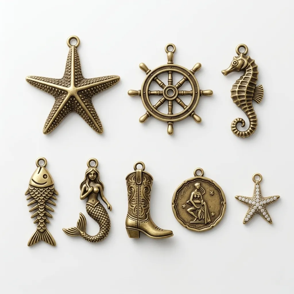 Brass charm manufacturing guide – lead-free alloy, various shapes and finishes, factory direct OEM, bulk order ready for charm bracelet programs