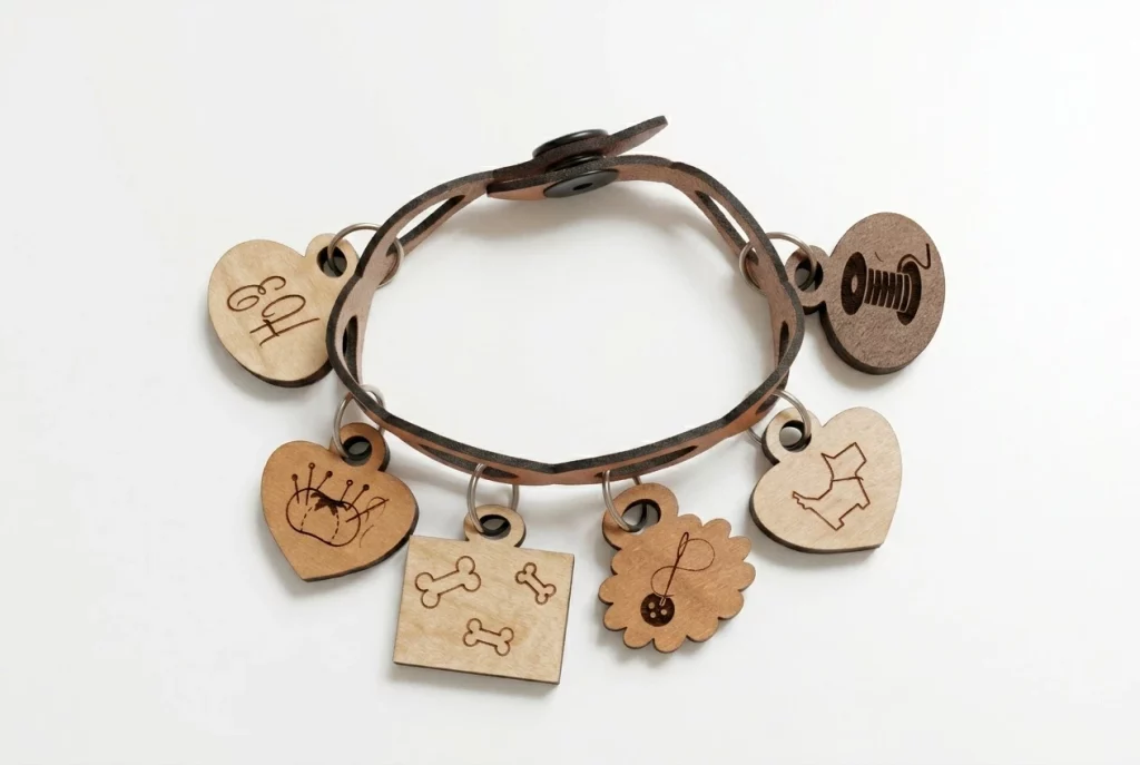 B2B manufacture leather material chain for charm bracelet, wholesale custom jewelry supplier