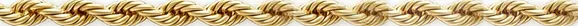Rope chain for bracelet manufacturing – wholesale jewelry chain supplier, twisted helical link design for textured, nautical-inspired charm bracelet collections