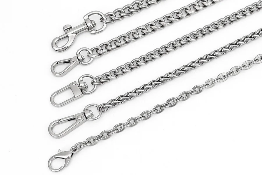 zinc alloy chain for bag manufacturer