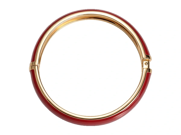 Custom round-shape stainless steel bangle bracelet for OEM and ODM jewelry manufacturing