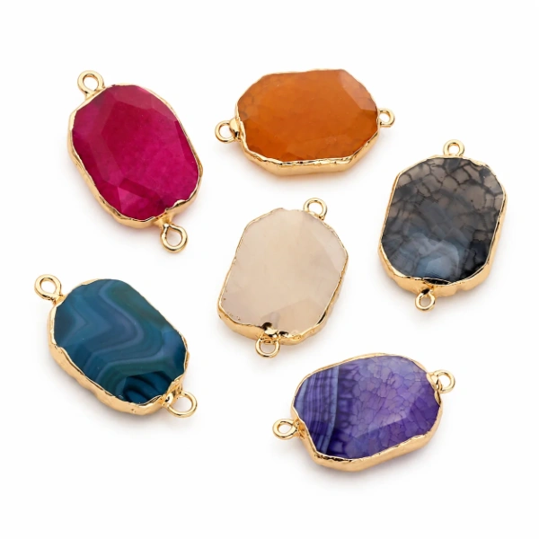 custom stone charm for bracelet. oem/odm charm bracelet manufacturer