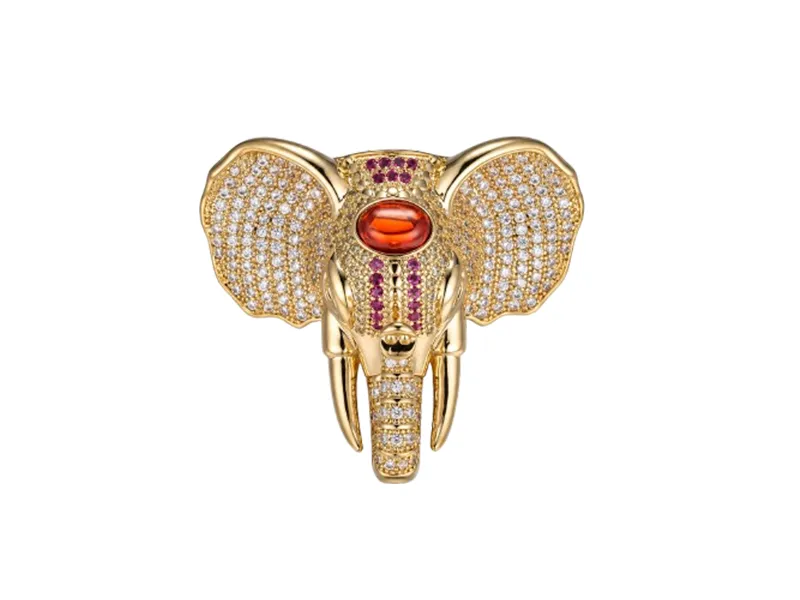 Custom animal brooch design for fashion jewelry brands, gift collections and OEM/ODM production.