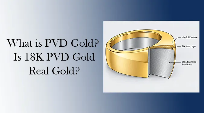 Is 18K PVD gold real gold? Haosen explains the dual-layer vacuum process, with ASTM B117 test data, CIELAB color tolerances and QC standards