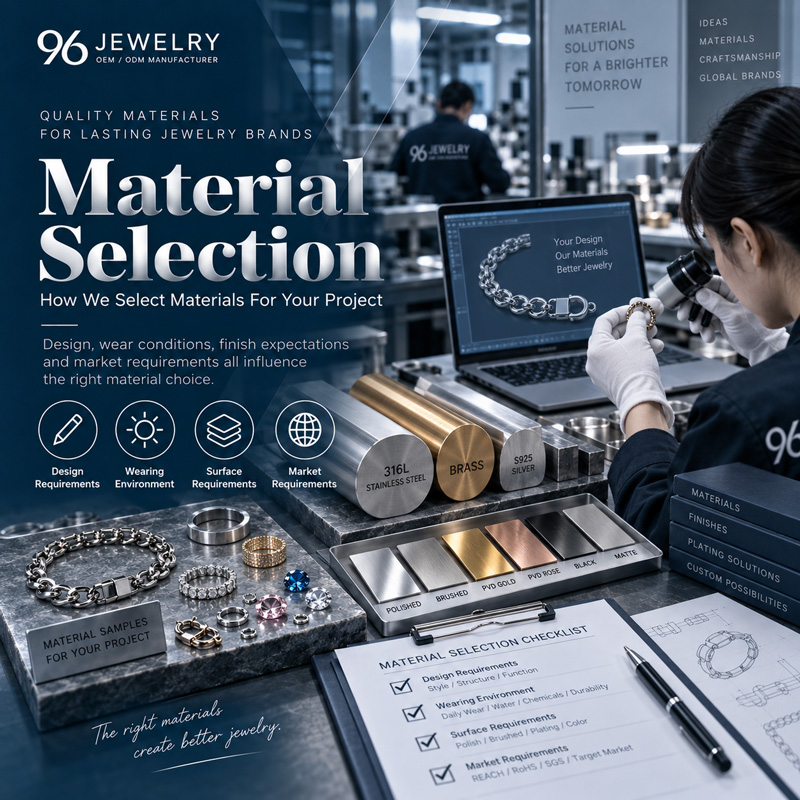 jewelry manufacturing materials
